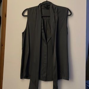 Theory blouse with tie front